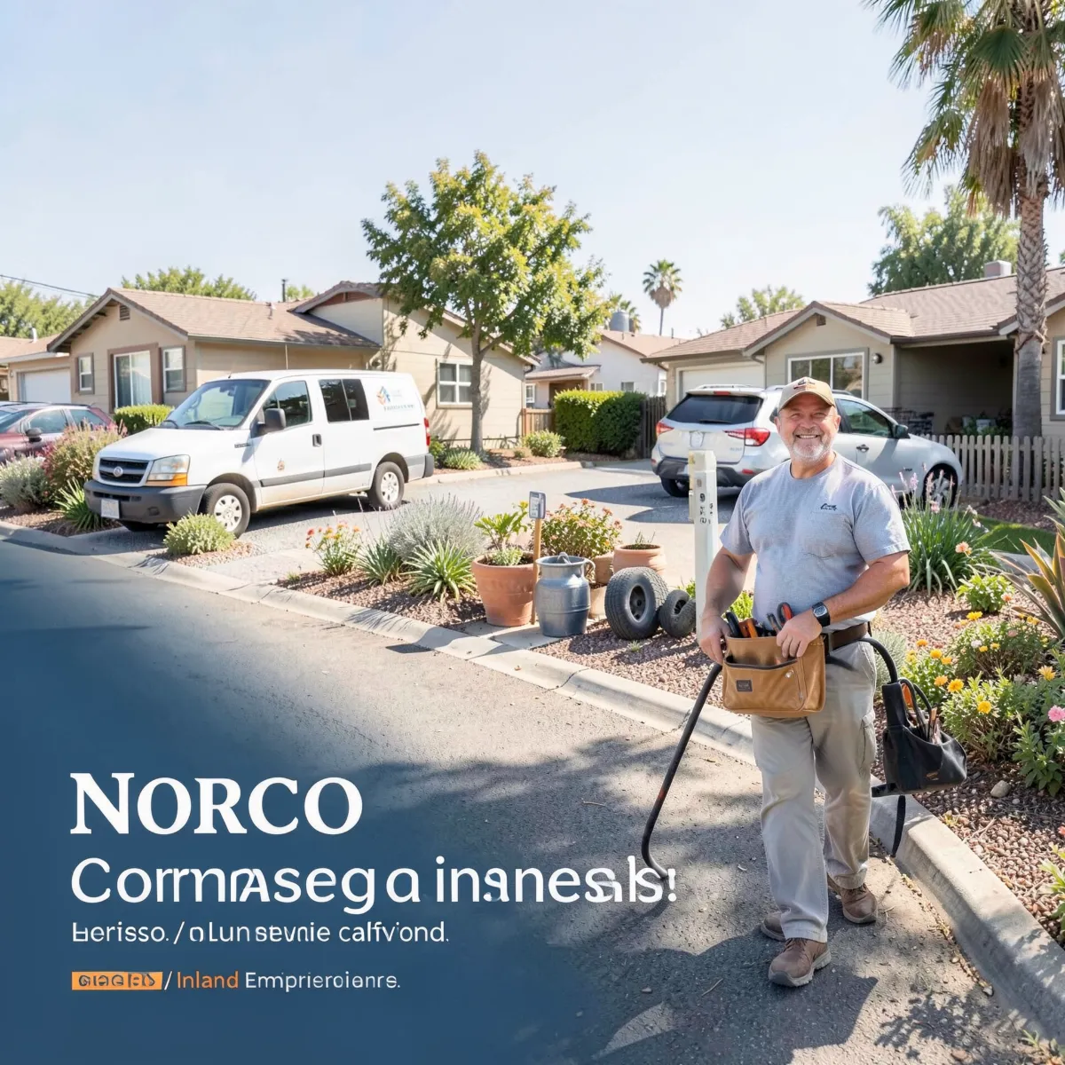 Plumber in Home Gardens, CA — Norco Plumbing Pros