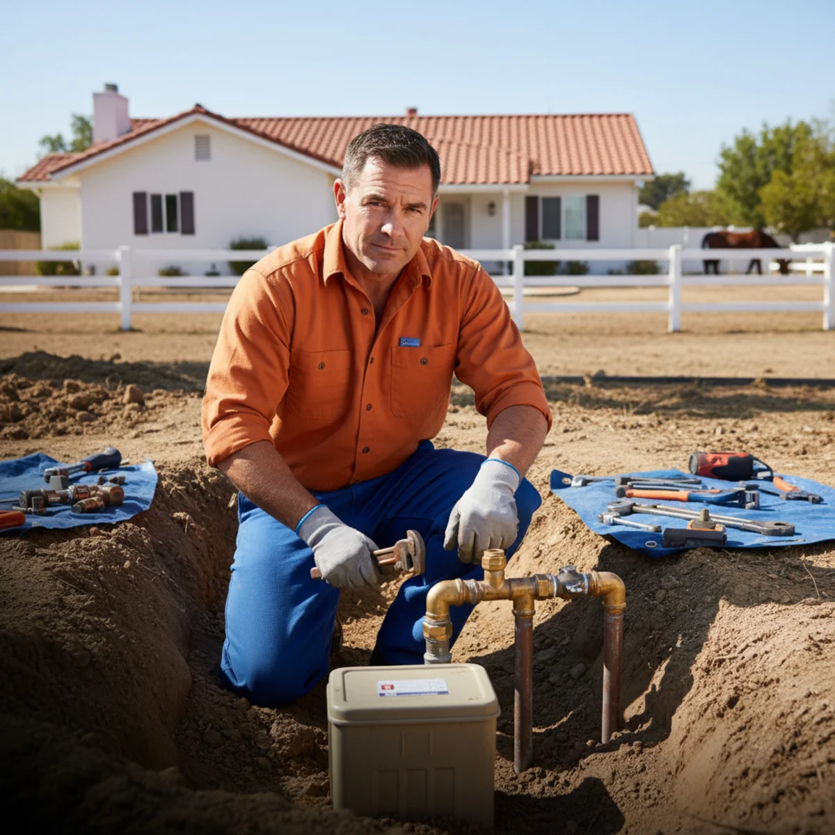 Water Line Repair in Norco, CA — Norco Plumbing Pros